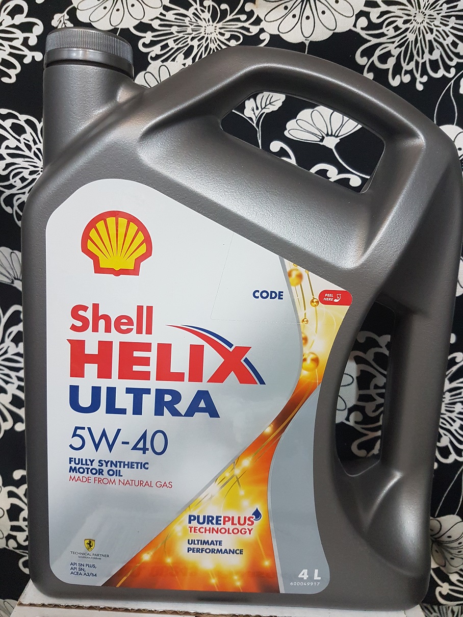 Shell Helix Ultra 5w-40 API SN Fully Synthetic